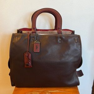 Coach Rogue 36 in oxblood